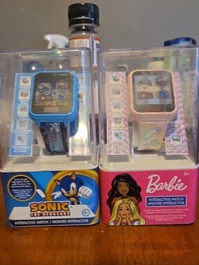 Barbie Kids Interactive Pink Watch - Touchscreen Play